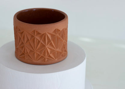 Small Carved Planter